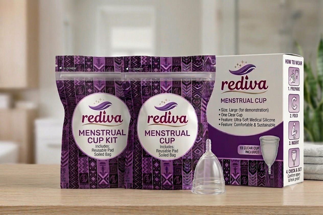 Rediva menstrual cup kit